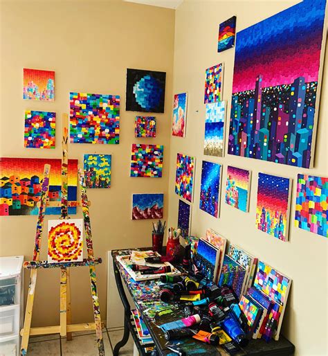 My Art Studio Rmildlysatisfying