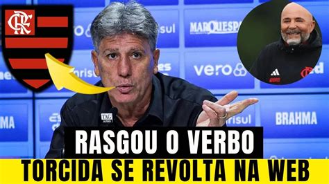 Saiu Agora N O Acredito Que Ele Disse Isso Do Flamengo Torcida Foi A