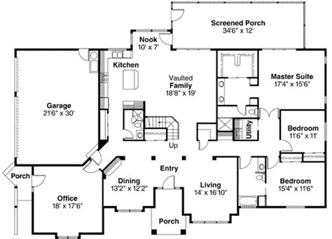 Mediterranean Style House Plan 3 Beds 3 Baths 3298 Sqft Plan 124