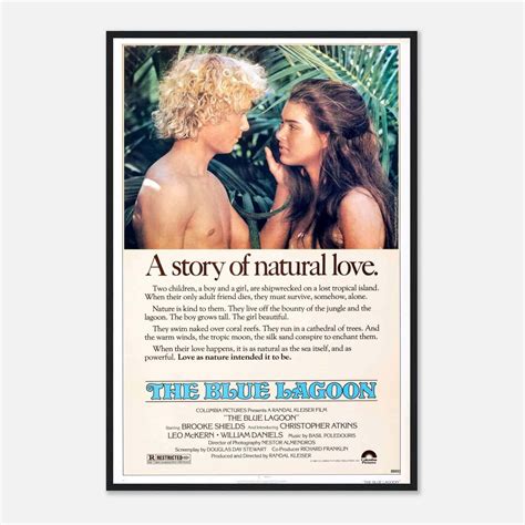 The Blue Lagoon (1980) Movie Poster Print - Citiesbox