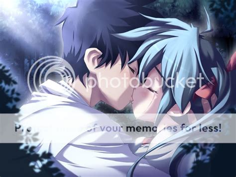 Anime Couple Kissing Photo by lonelyanimetears | Photobucket