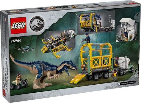 New 2024 LEGO Jurassic World sets introduce Stegosaurus and Allosaurus