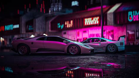 4k Neon Cars Wallpapers - Wallpaper Cave