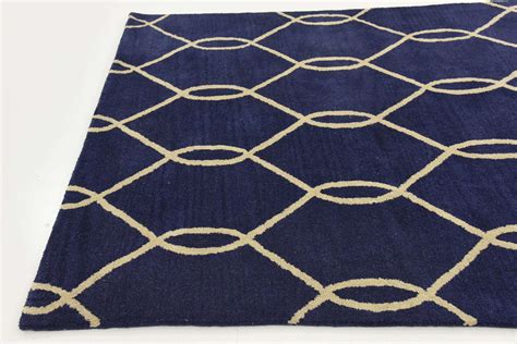 Navy Blue 5 X 7 10 Trellis Rug Esalerugs