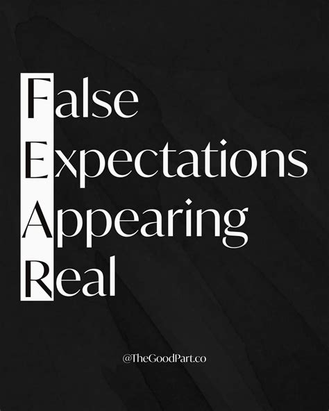 TGP Daily Appreciations On Instagram Fear Is False Expectations