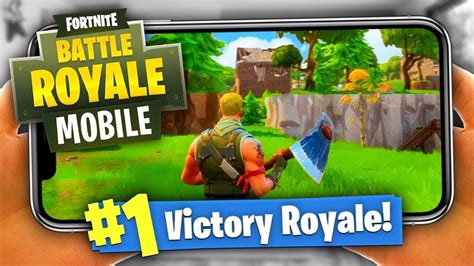 My First Victory Royale First Time Playing Fortnite Mobile Youtube