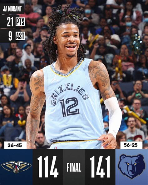 Nba On Twitter The Memgrizz Set A Franchise Record For Points In A