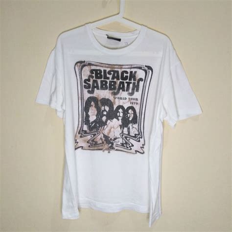 Tour Tee Black Sabbath World Tour T Shirt Grailed