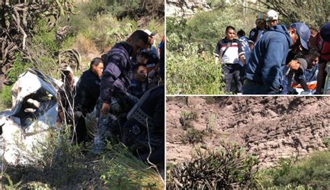 Cae Camioneta A Barranco En Hidalgo Reportan Al Menos Siete Muertos