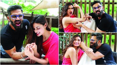 Fathers Day Suniel Shetty And Athiya Shetty Talk About Things They