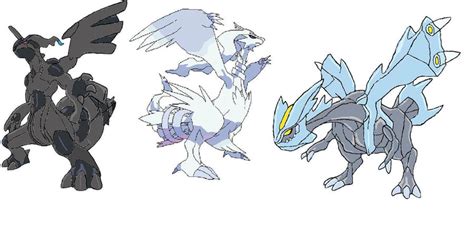 zekrom reshiram  kyurem  nightwolfdragon  deviantart