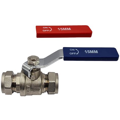 Buy Pipestation Isolation Valve 15mm 1 Pack Full Bore Lever