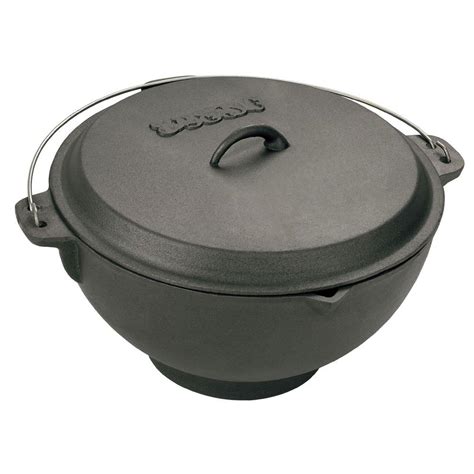 Bayou Classic 3 Gal Cast Iron Jambalaya Pot 7419 The Home Depot