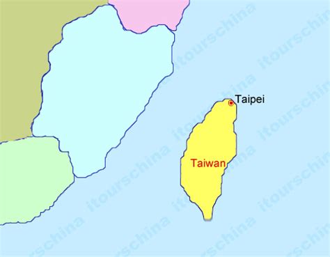 Taiwan Map, Map of China, Taiwan Province Maps