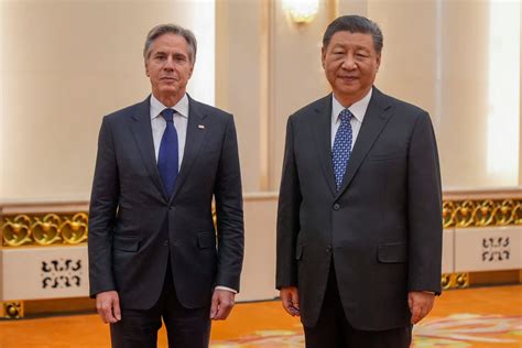 Rela Es China Eua Xi Jinping Se Encontra Blinken E Pede Aos Eua