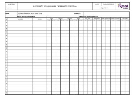 Inspección de elementos de protección personal kenni herrera uDocz