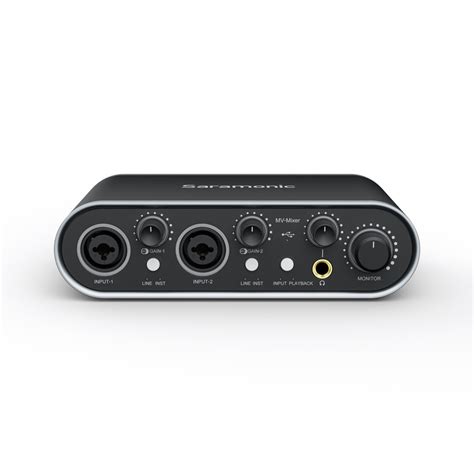 2-Ch XLR-1/4" USB Audio Interface | Saramonic