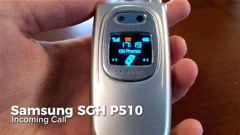 Samsung Sgh P Incoming Call Youtube