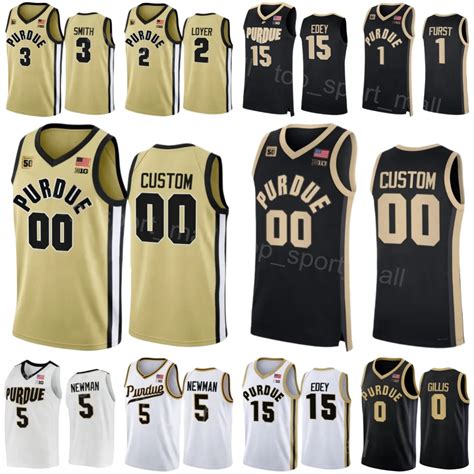 Purdue Boilermakers Basketball Jersey Ncaa College Stitched University