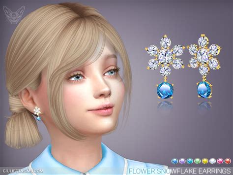 30 Sims 4 Kids Cc Earrings That Are Gorgeous