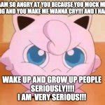 angry jigglypuff Meme Generator - Imgflip