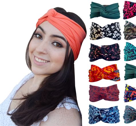 Kit Turbantes Faixa P Cabelo Headband Cole O Exclusiva