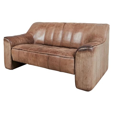 Vintage Ds 44 Loveseat In Buffalo Leather For Sale At 1stdibs