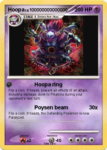 Pokémon Hoopa 515 515 Hoopa Ring My Pokemon Card