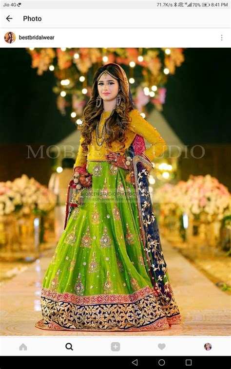 Pin By Princess Khan On Mayyon Mehndi Brides Bridal Mehndi Dresses