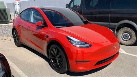 Tesla Model Y Looks Hot In Red: More Real-World Sightings