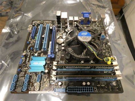 ASUS P8B75 M CSM Motherboard Intel I3 3220 3 3GHz CPU 4GB DDR3