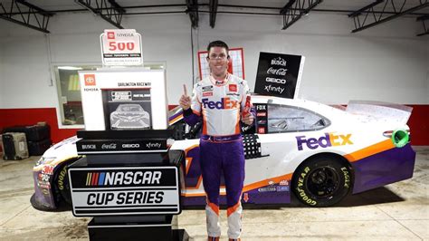 Denny Hamlin wins rain shortened race at Darlington | News | Media ...