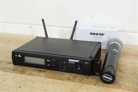 Shure ULXS24 58 Handheld Wireless Mic J1 Band Reverb Australia