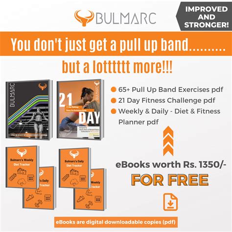 Buy BULMARC S Resistance Band Pull Up Assist Bands With 65 Exercises