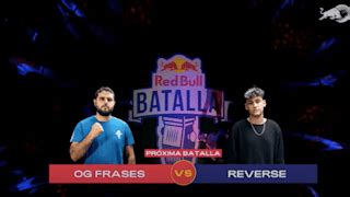 Og Frases Vs Reverse Octavos Red Bull Estados Unidos