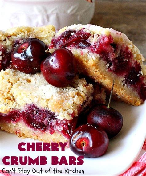 Cherry Crumb Bars Artofit