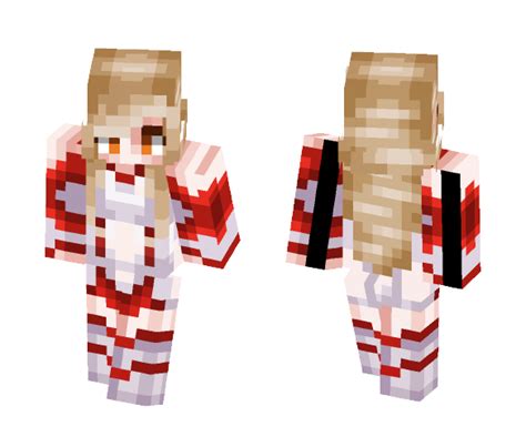 Download Yuuki Asuna Sao Request Minecraft Skin For Free