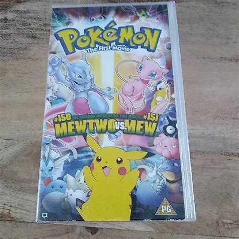 POKEMON THE FIRST Movie VHS SH 2000 Brand New Sealed 50 00