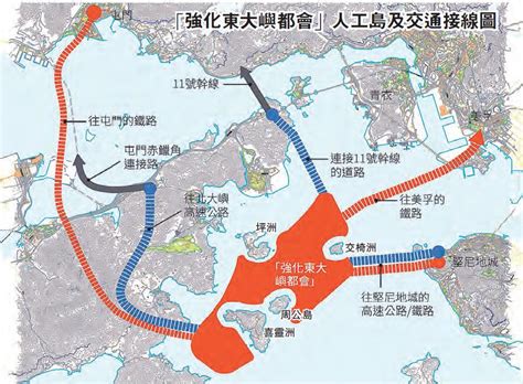 團結香港基金宏圖 造地半個九龍 強化東大嶼填海22 香港商報