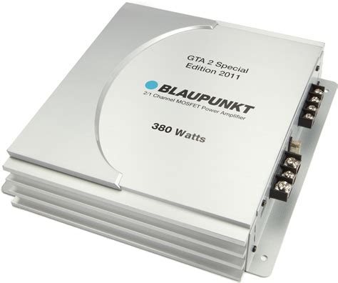 Blaupunkt GTA 2 Special 2-channel car amplifier — 60 watts RMS x 2 at ...