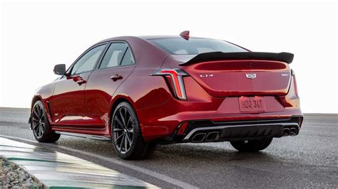 2022 Cadillac CT4-V Blackwing Revealed With Twin-Turbo V6 And A Manual