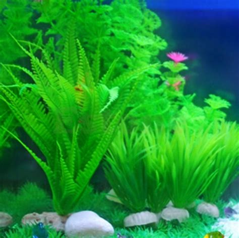 Green Seaweed Artificial Aquarium Plant