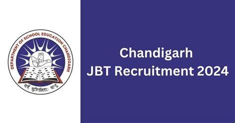 Chandigarh Jbt Recruitment Vacancies Eligibility Apply Online