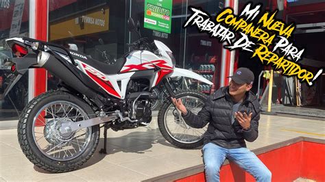 Mi Nueva Moto Para Trabajar De Repartidor Honda Xr L Youtube