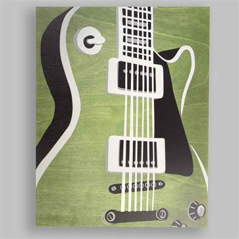 Electric guitar painting | Guitar painting, Guitar art, Musical art