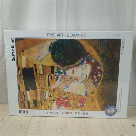 EuroGraphics The Kiss By Gustav Klimt 1000 Piece Depop