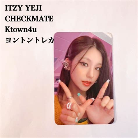 【匿名配送】 Itzy イェジ Checkmate トレカ Ktown4u By メルカリ