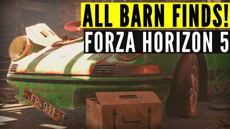 Forza Horizon 5 Barn Finds locations guide - A Tribe Called Cars