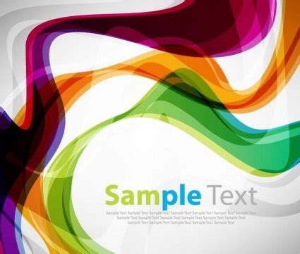 Colorful curve design vector background Vectors graphic art designs in ...