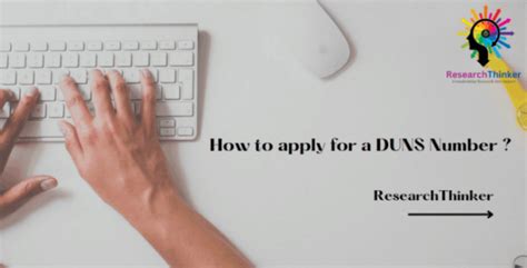 Steps To Apply For Duns Number Researchthinker